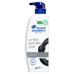 Head & Shoulders Hairfall Defense Anti Dandruff Shampoo For Men 500 ml