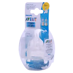 Avent Classic Plus Teats 1 Hole 2 Pcs