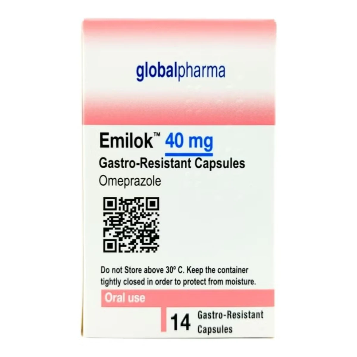 Emilok 40 mg 14 Cap