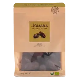 Jomara Dates Organic Khidri Organic Pouch 400g