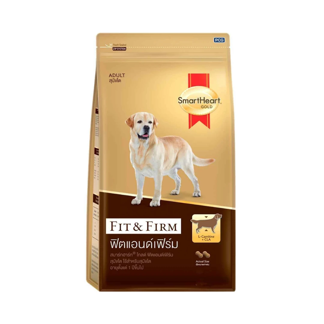 Smartheart Gold Dry Adult Dog Food - Fit And Firm - Medium - Large Breed 1.5 Kg