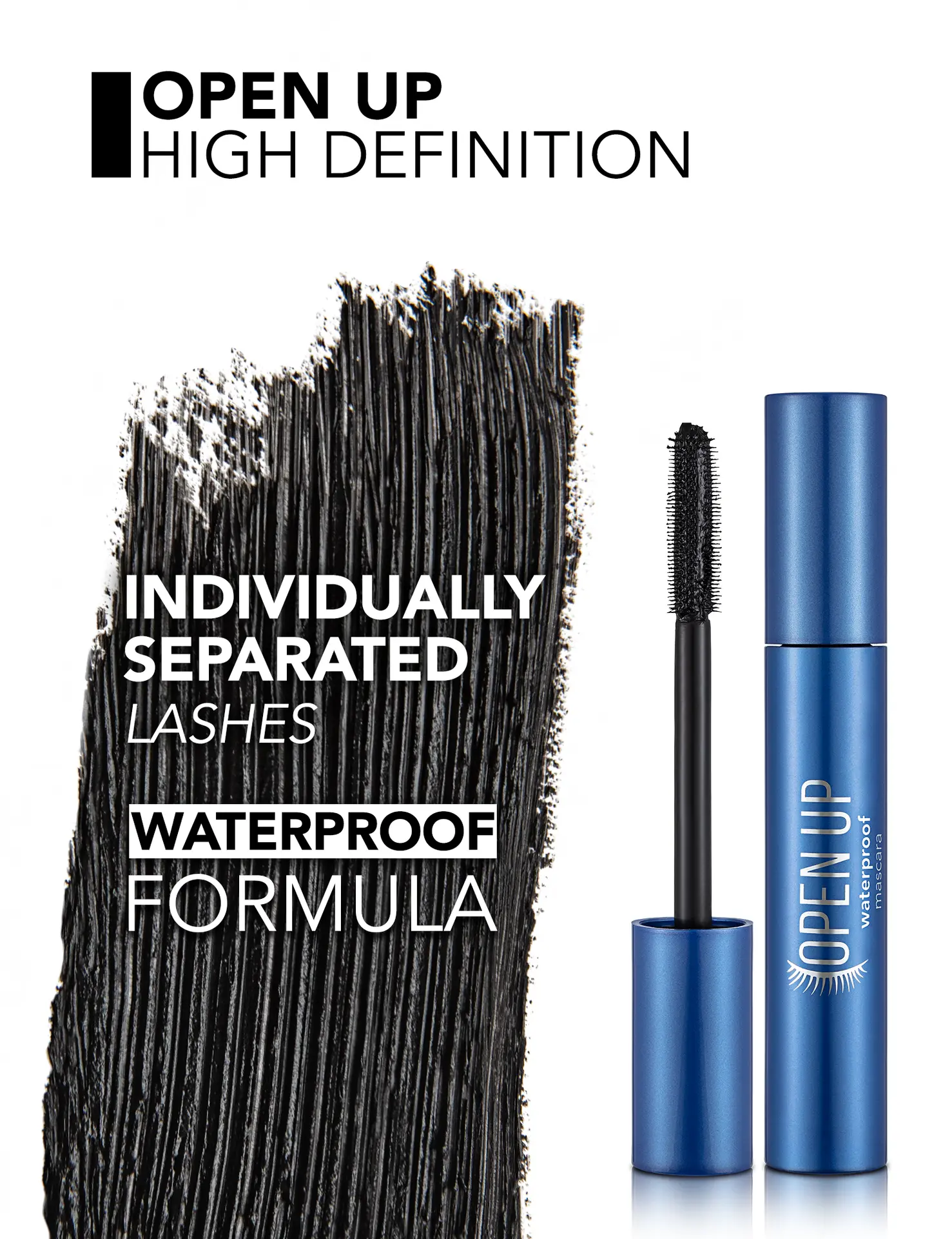 Flormar Open Up Waterproof Mascara  - view 4