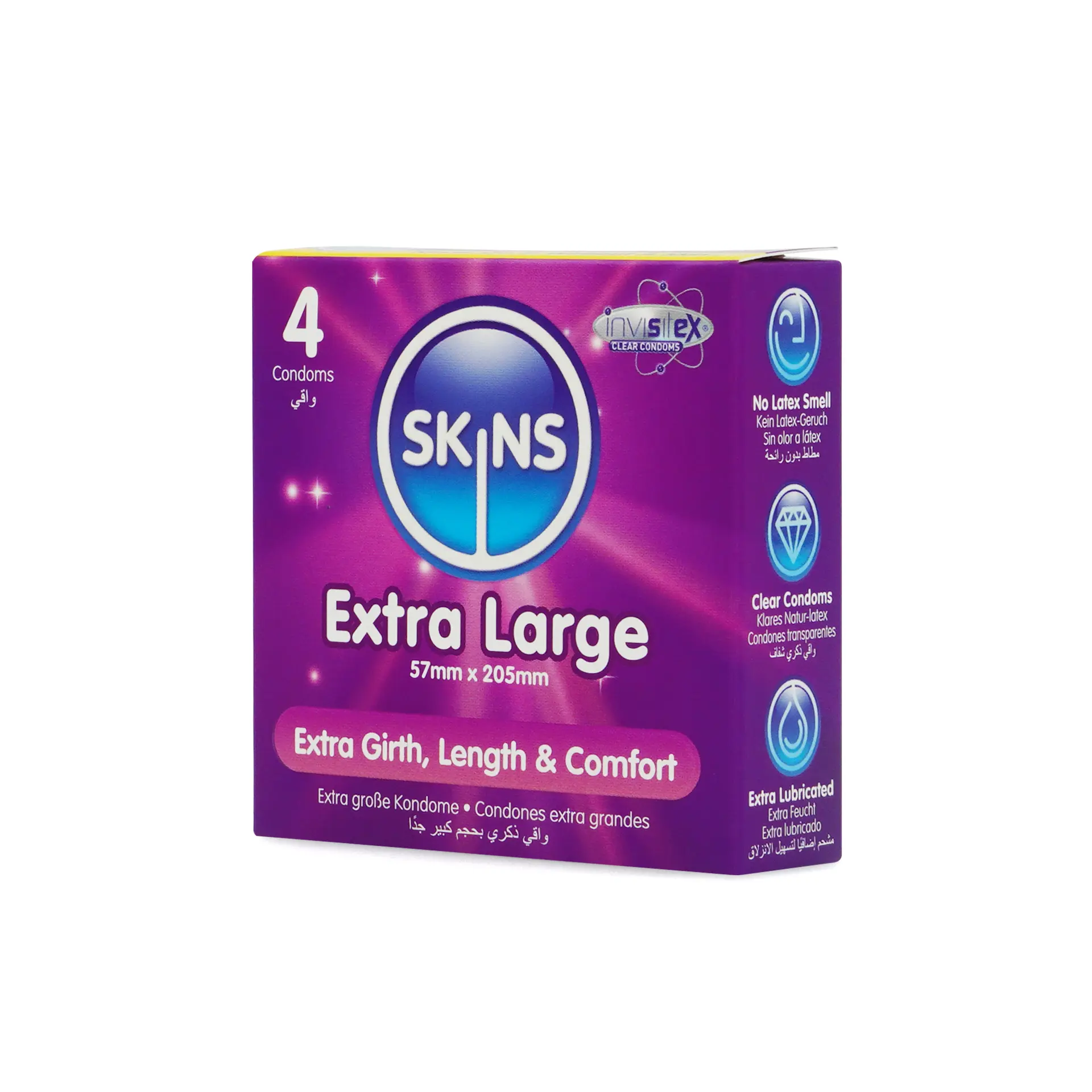 Skins Condom Extra Large 4 Pack - view 3