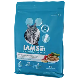 Iams Proactive Health Dry Cat Food Adult with Chicken and Turkey Cat Kibblel 1 kg