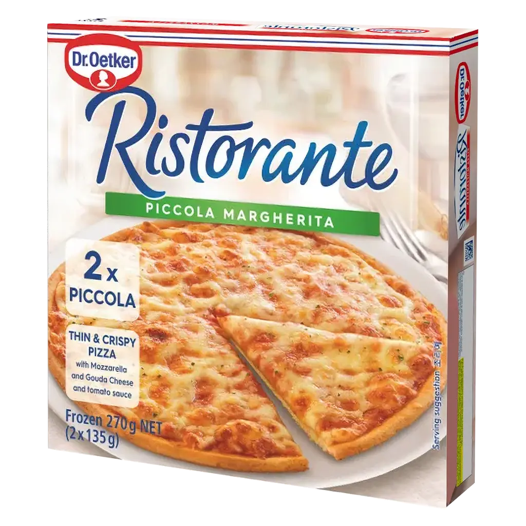 Dr.Oetker Ristorante Piccola Pizza Frozen Margherita Pack 270gm - view 2