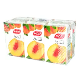 كي دي دي نكتار الخوخ 6 حبات 250 مل