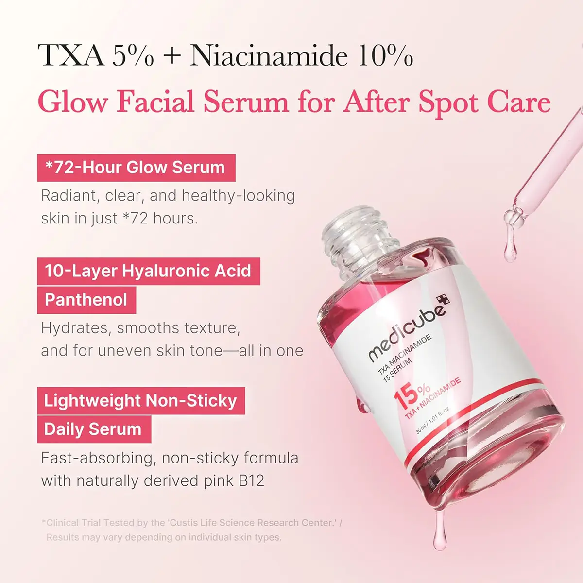 Medicube TXA Niacinamide 15 Brightening Serum 30ml - view 9