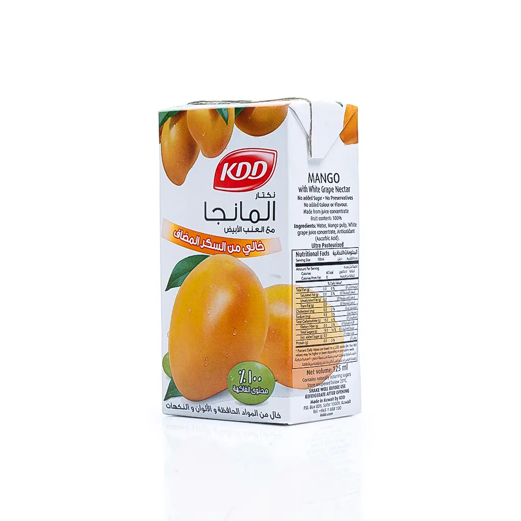 Kdd Nectar Mango and White Grape125 ml - view 1