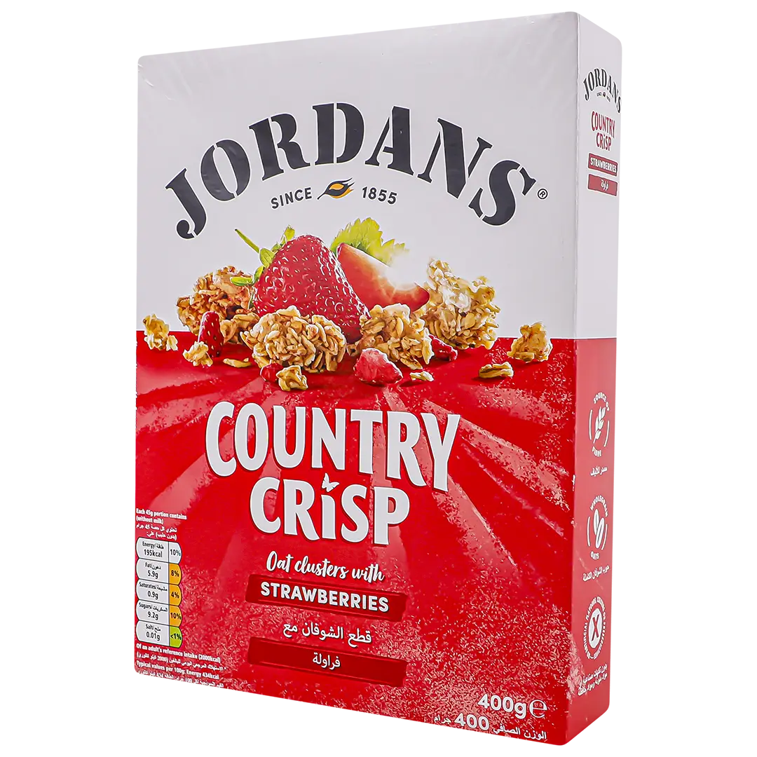 Jordans Country Crispy Oat Dusters With Strawberry 400 gm - view 1