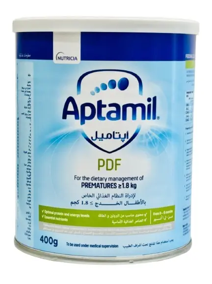 Aptamil Milk PDF For Premature & Low Birth Weight Infants 400 Gm - view 1