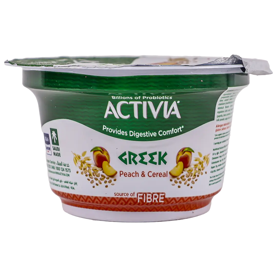 Activia greek Yoghurt Cereal & Peach 150 gm - view 2