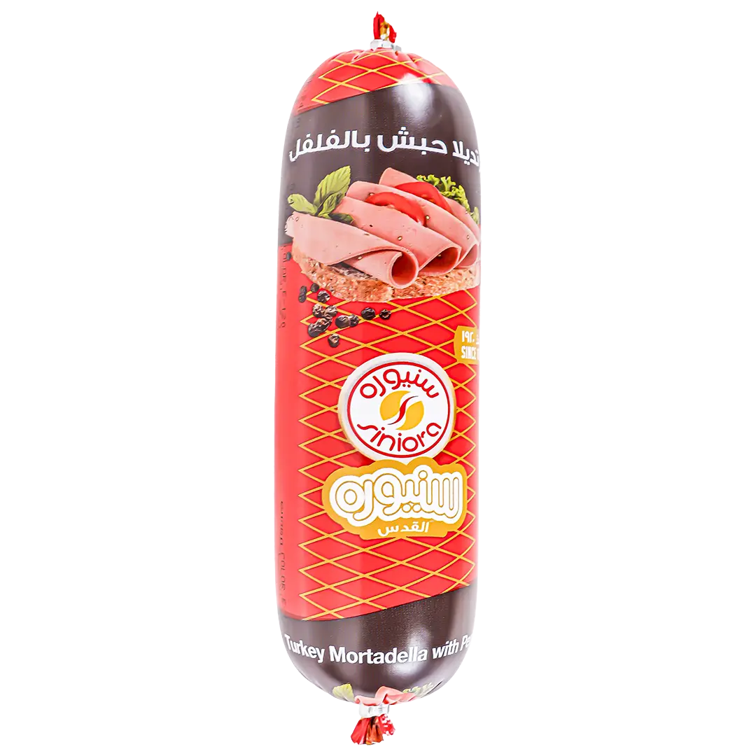Siniora Turkey Mortadella Pepper 500 gm - view 1