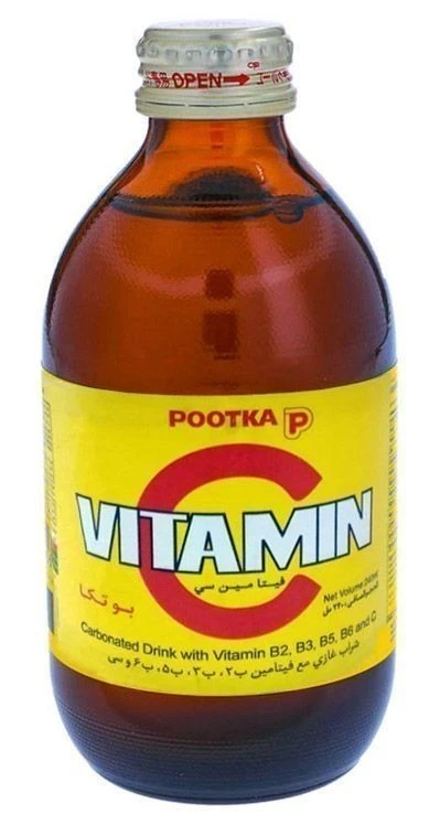 Pootka Energy Drink Vitamin C Carbonated 240ml