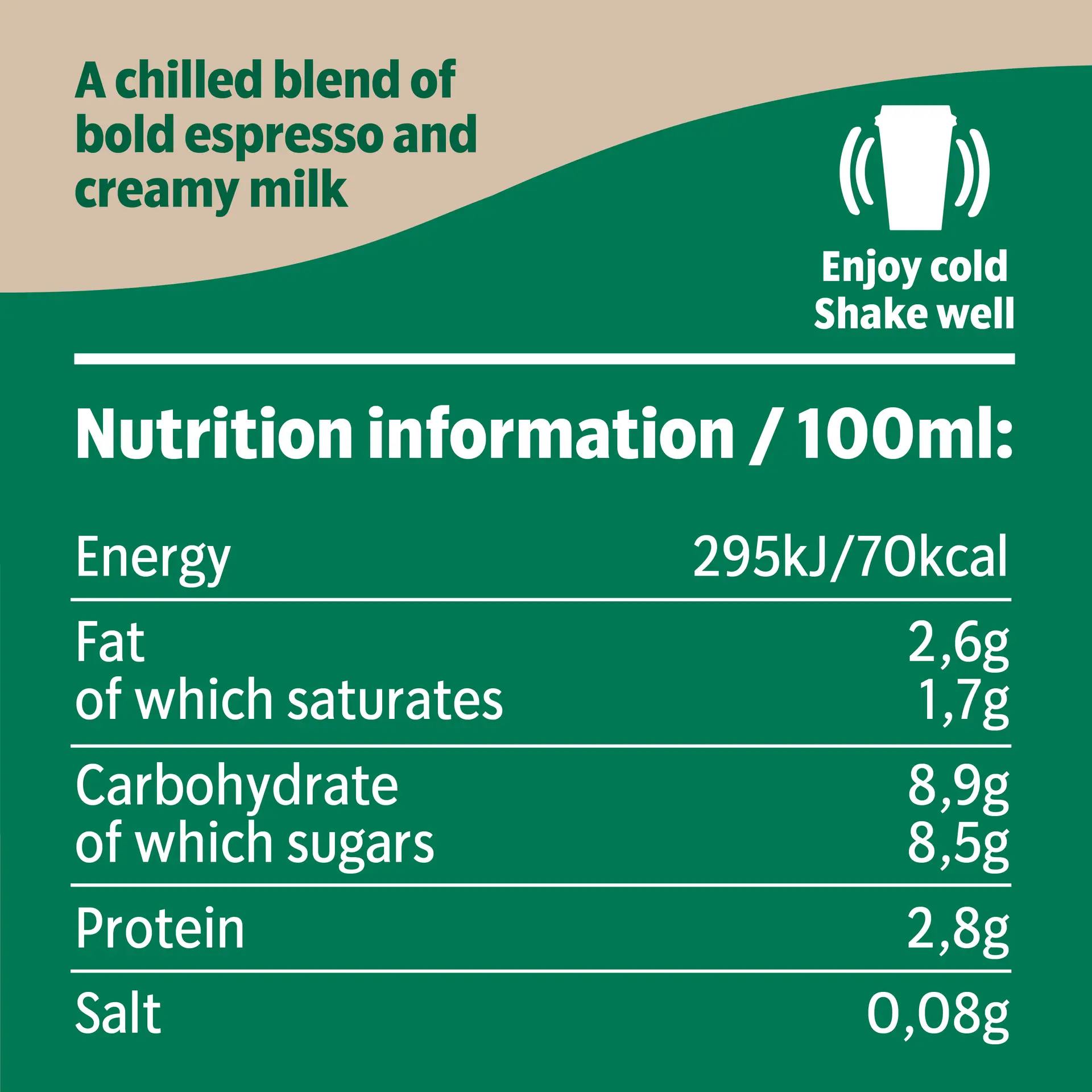Starbucks Cafe Latte Ice Coffee 220 ml - view 2