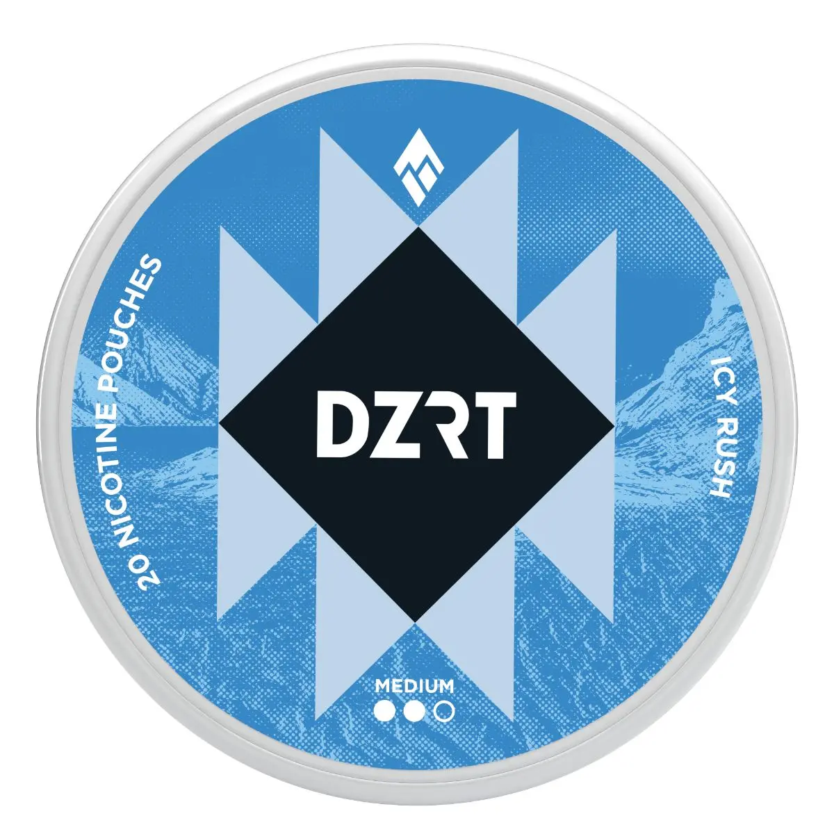 DZRT Nicotine Icy Rush Medium 7 mg 20 Pouch - view 2