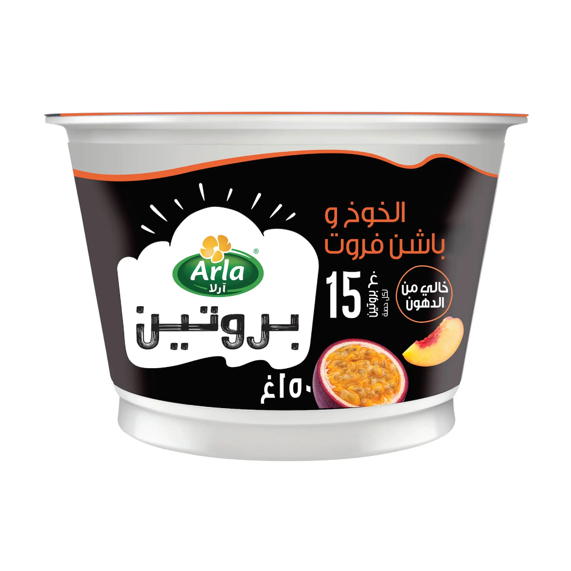 Arla Protein Yogurt with Peach & Passion Fruit Flavor 150 gm - view 1