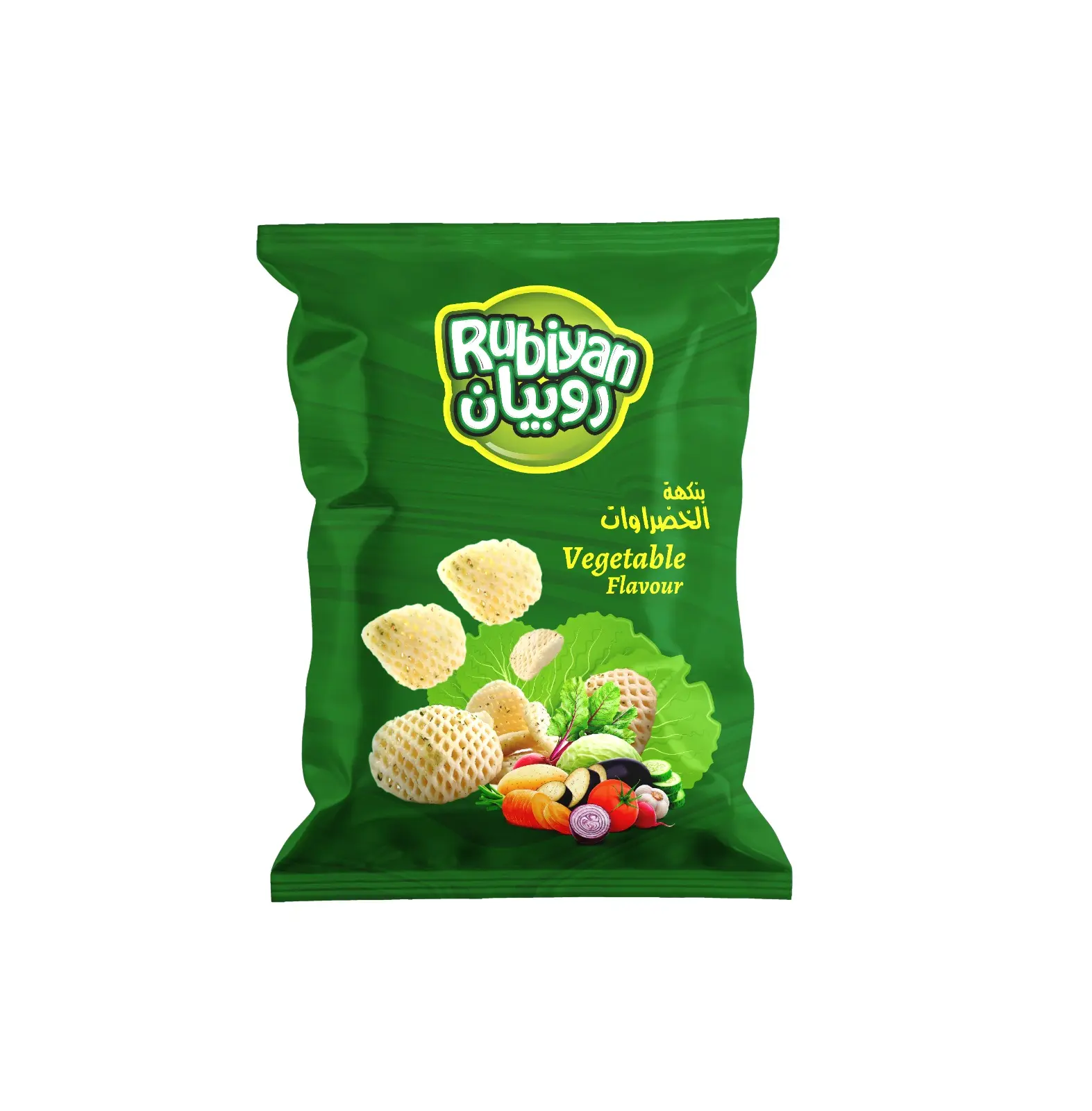 Rubiyan Chips Vegetable Flavour 55  gm  - view 1