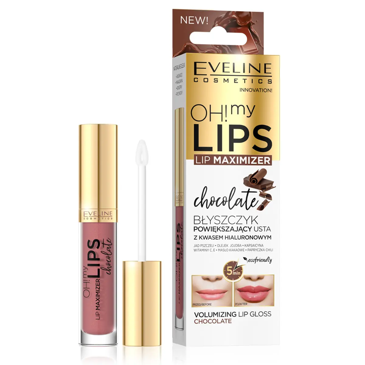 Eveline Oh My Lips Lip Maximizer Chocolate  - view 4