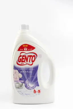 Gento Laundry Liquid Detergent Power Gel Floral 3 Ltr