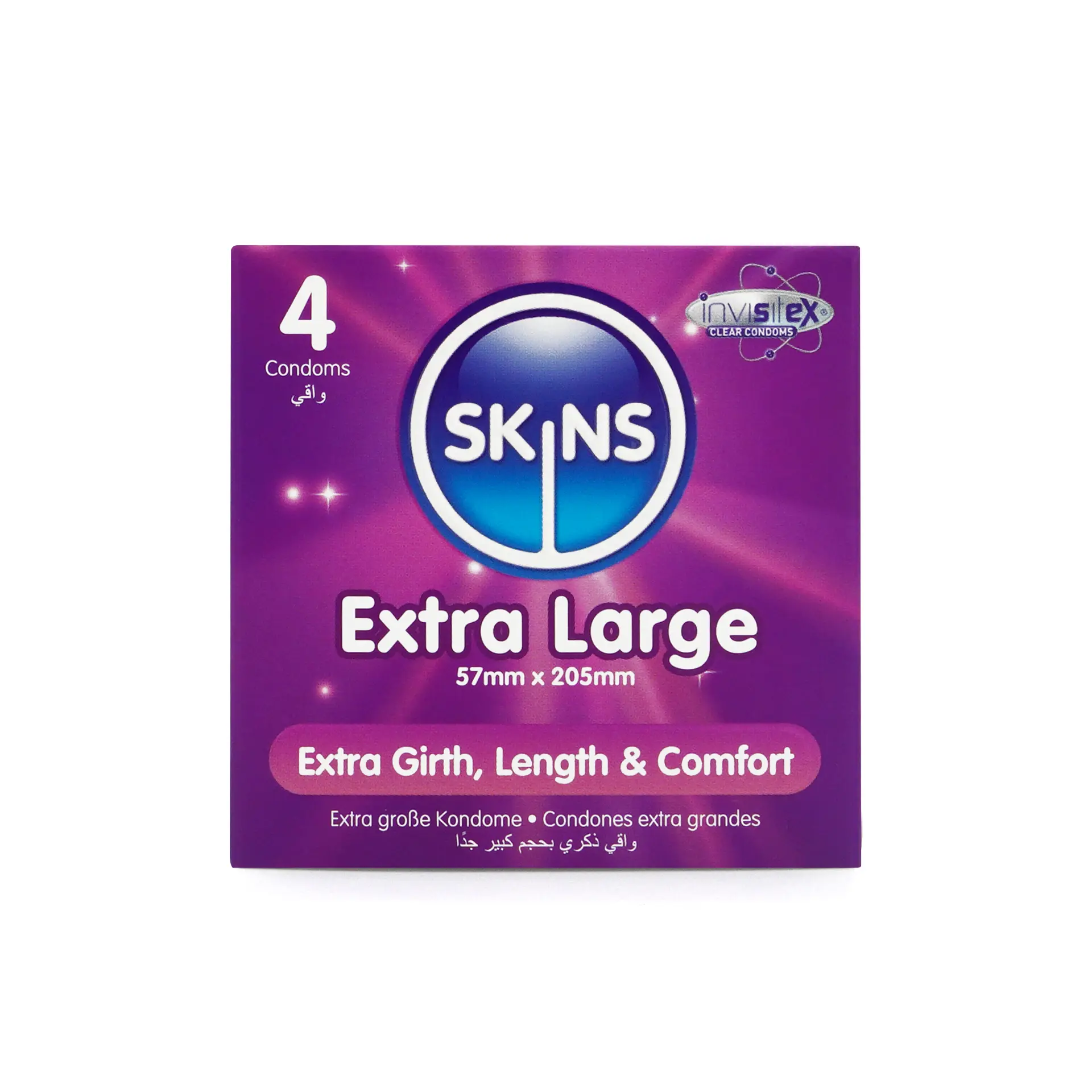 Skins Condom Extra Large 4 Pack - view 4