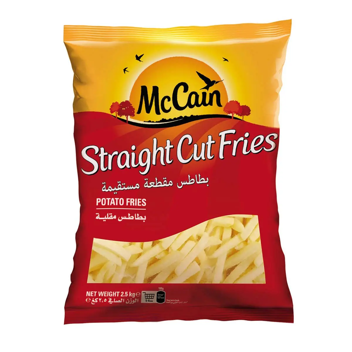 Mccain Fries Straight Cut 2.5Kg - view 1