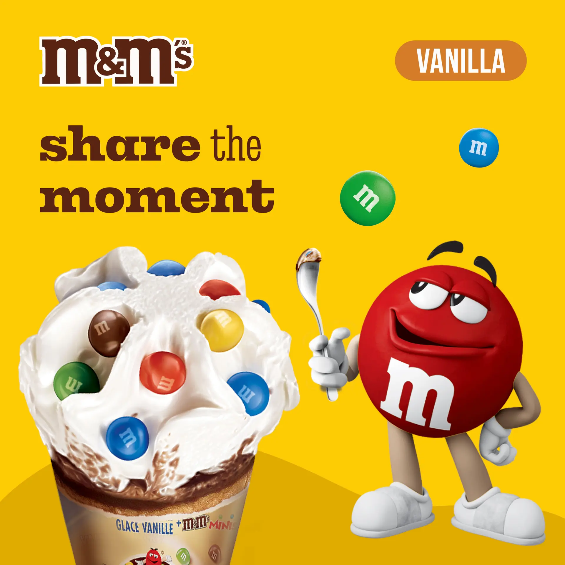 M & Ms Vanilla Ice Cream Cone 110 ml - view 5