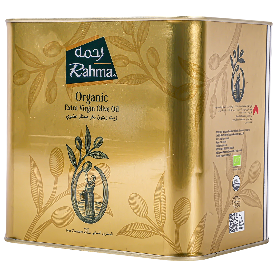Rahma Extra Virgin Organic Olive Oil 2 L