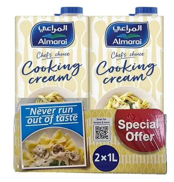 Almarai Cooking Cream 1LtrX2 - view 1