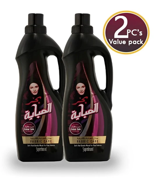 Bahar Abaya Fabric Care Black 1LtrX2