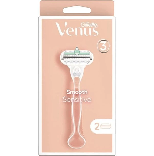 Gillette 657 Venus Smooth Sensitive Pink 2 refill