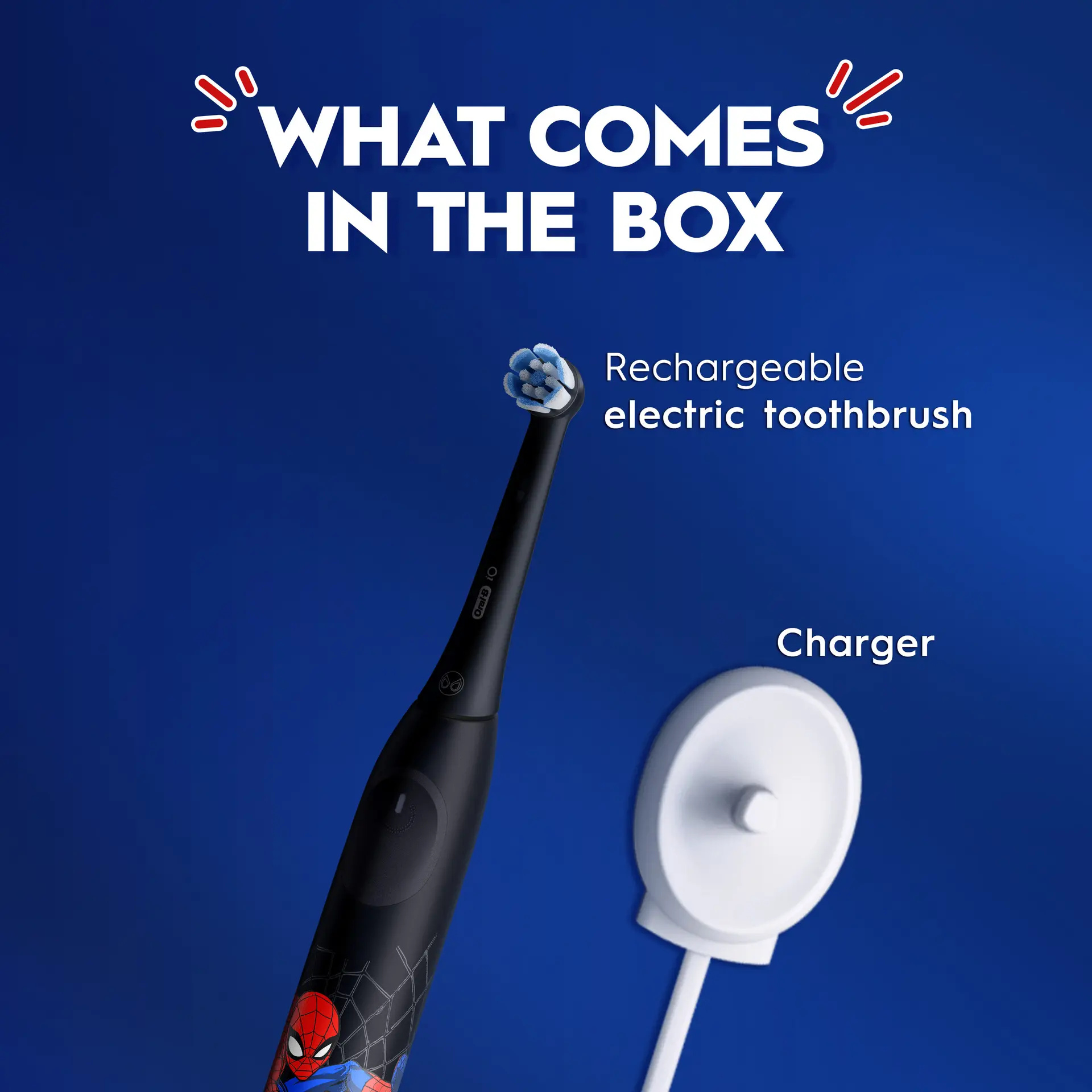 Oral B iO 2 Electric Toothbrush Spiderman For Kids - view 3