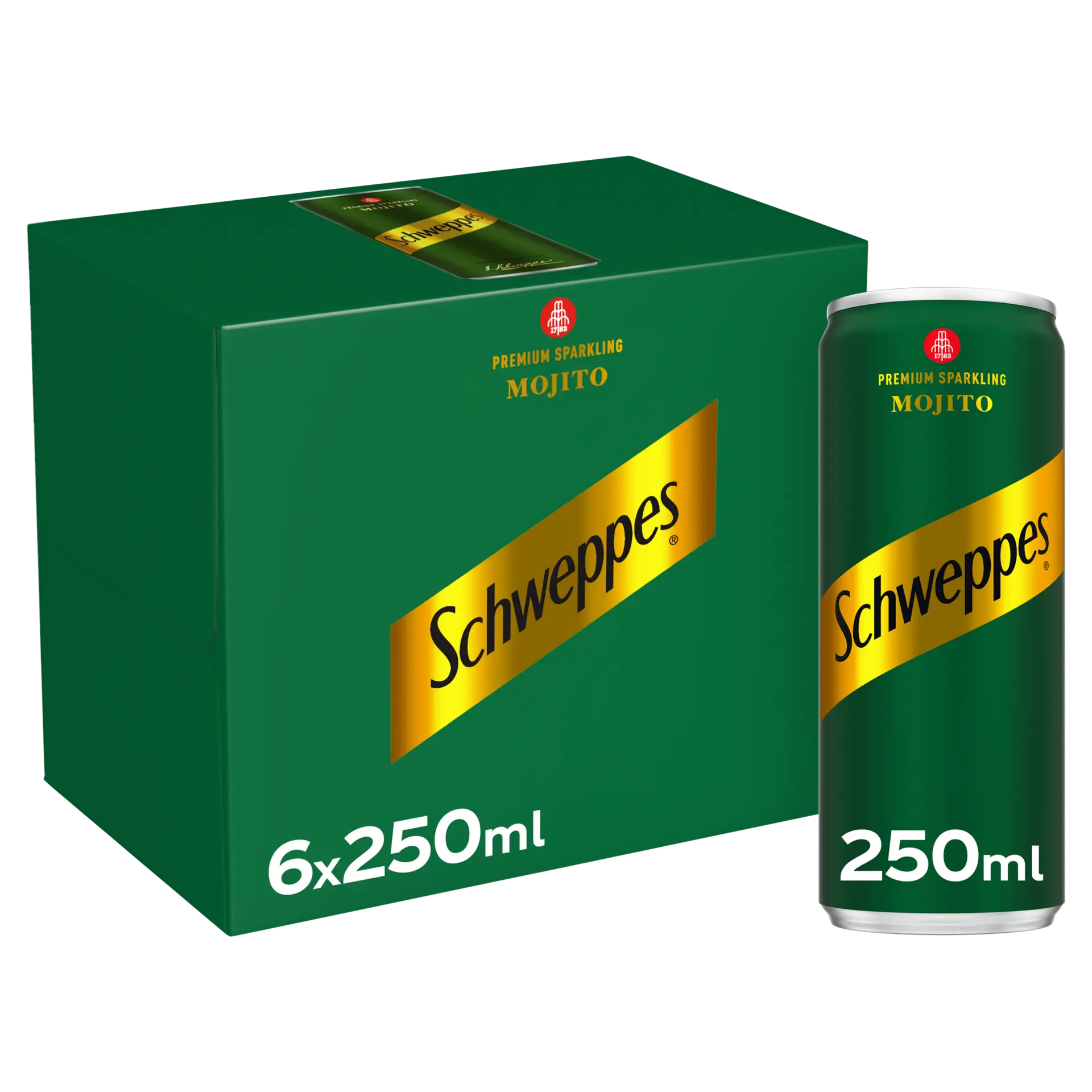 Schweppes Mojito  Can 250ml  Pack Of 6 - view 1