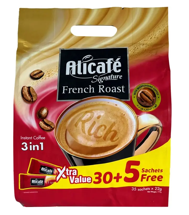 Alicafe Instant Coffee 3in1 Signature French Roast 22GmX35 - view 1