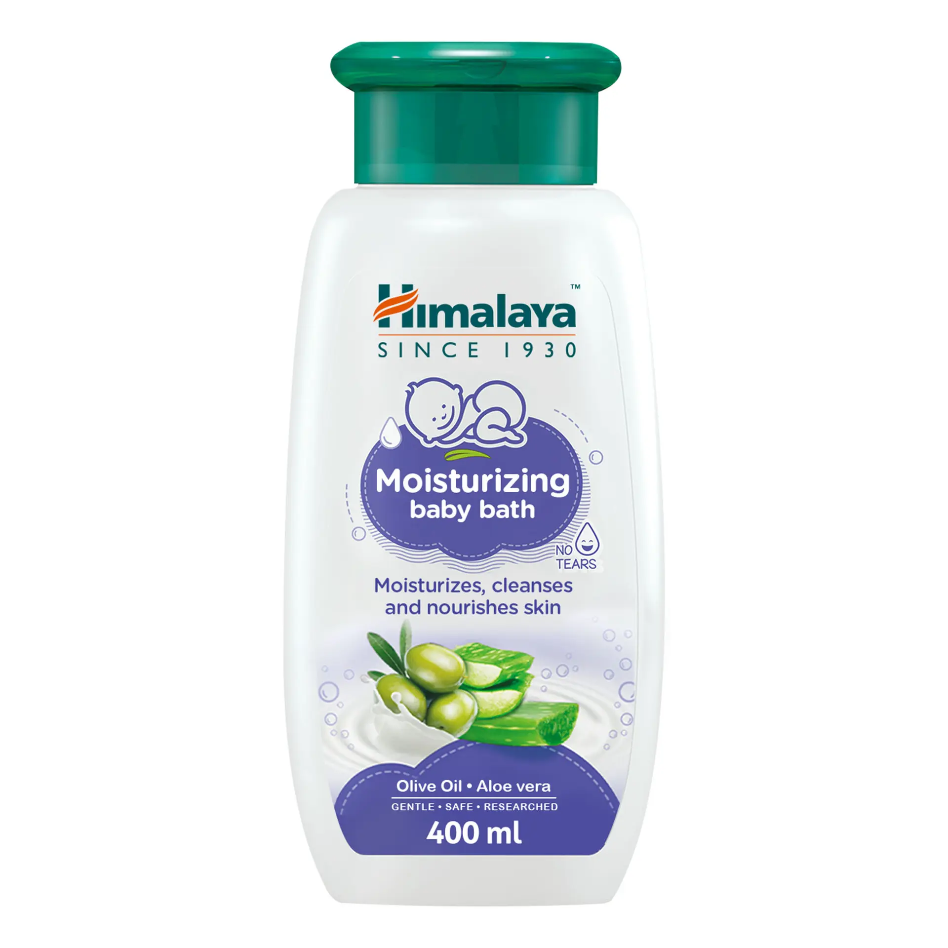 Himalaya Moisturizer Shower Liquid For Children With Olive Oil & Aloe Vera 400 ml - view 1