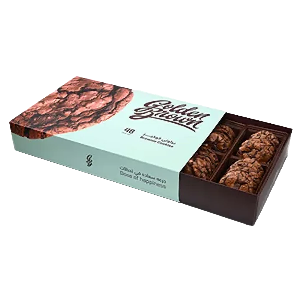 Golden Brown Brownie Cookies 48 pcs  450 gm 