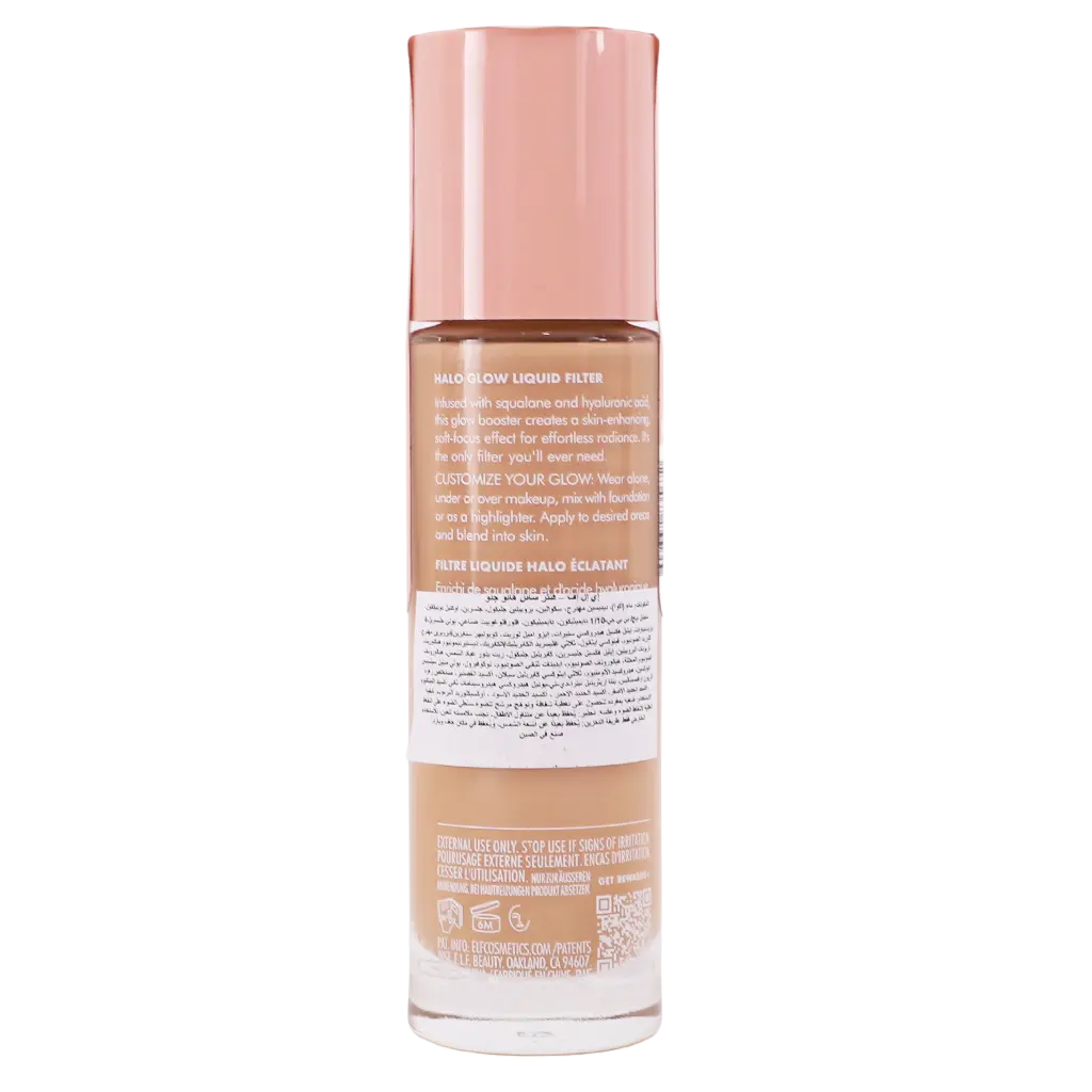 Elf Foundation Hello Glow Liquid Filter 3.5 Medium Neutral  - view 3