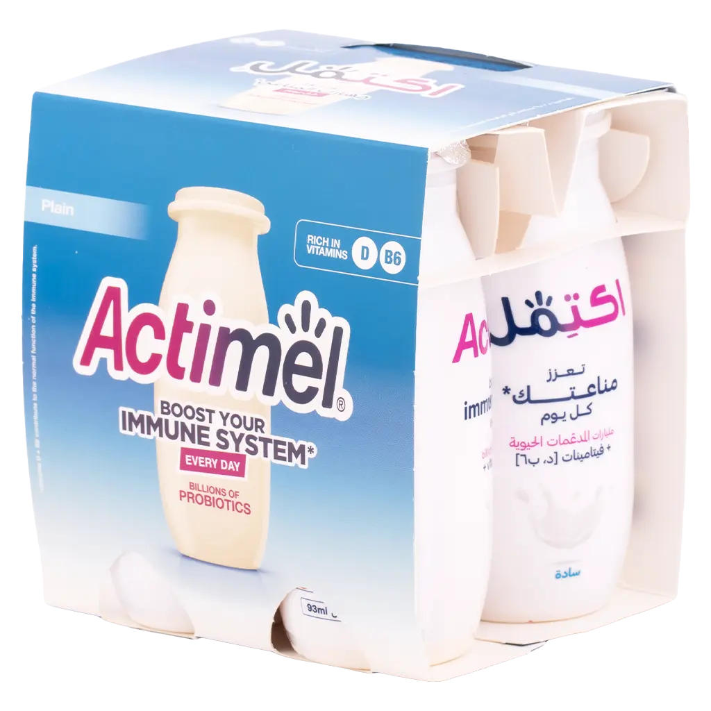 Actimel Plain  93MlX4 - view 1