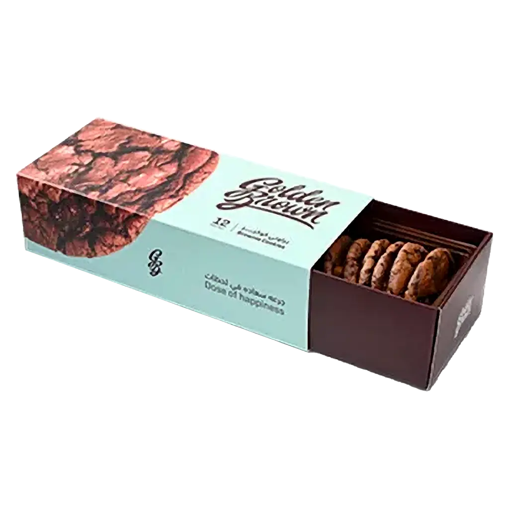 Golden Brown Cookies Brownies Chocolate 12 pcs 110 gm - view 1