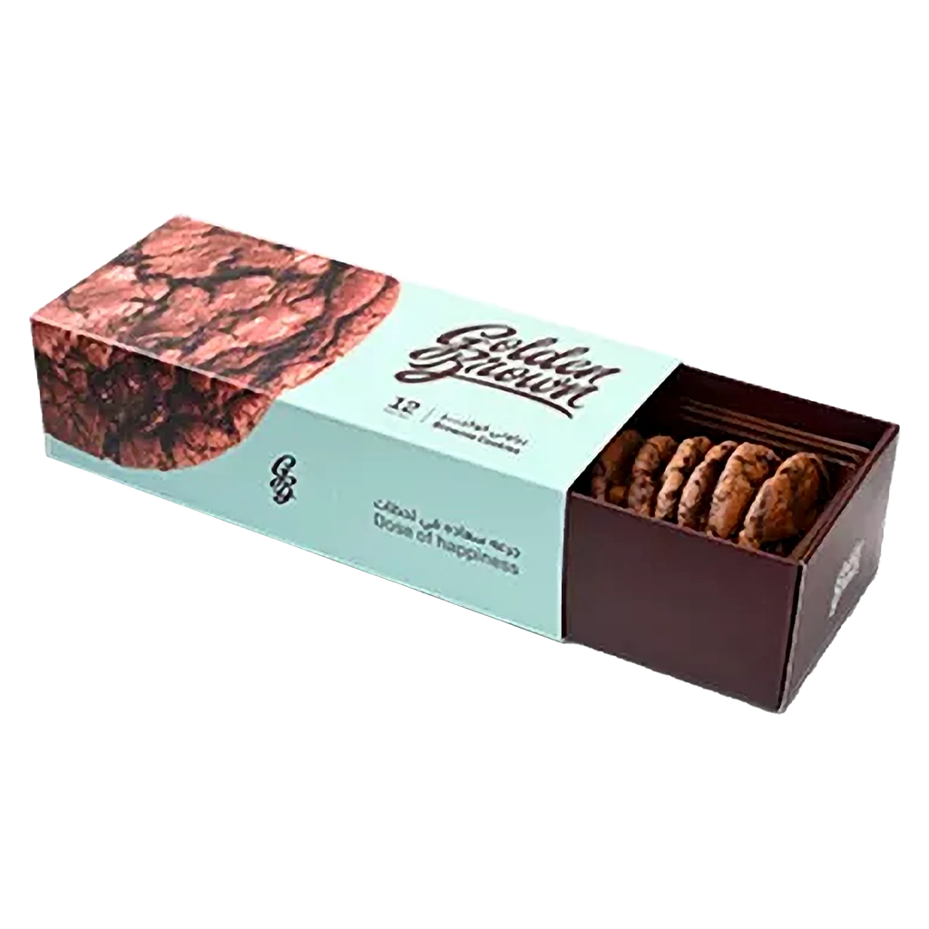 Golden Brown Cookies Brownies Chocolate 12 pcs 110 gm