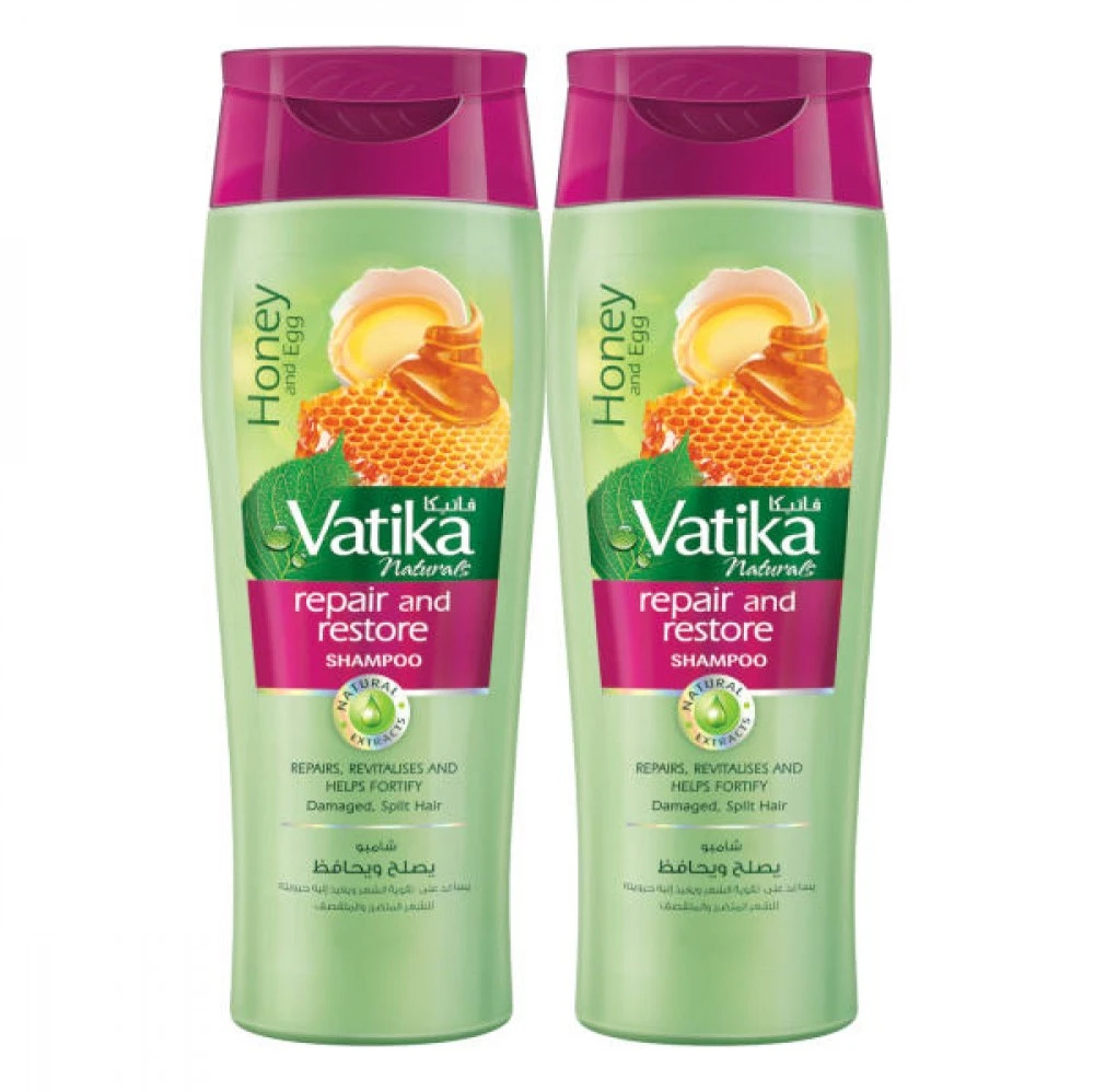 Dabur Vatika Shampoo Repair & Restore 2 pcs 400 ml