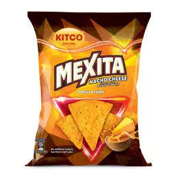 Kitco Mexita Tortilla Chips Nacho Cheese 48G