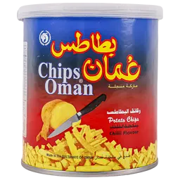 عمان بطاطس علبة بالنكهة الحارة 37 جم