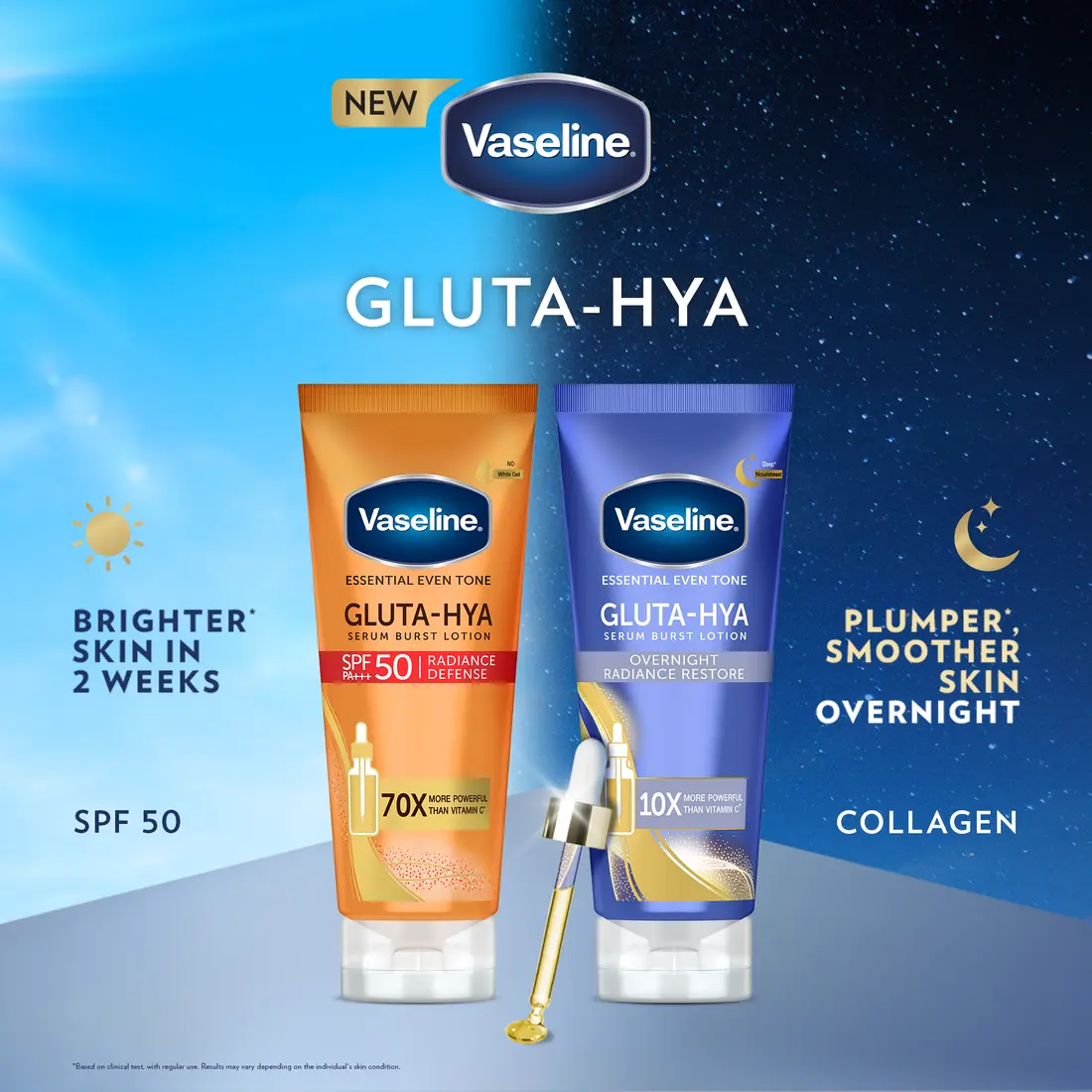 Vaseline Lotion Gluta-Hya Overnight 200 ml - view 7