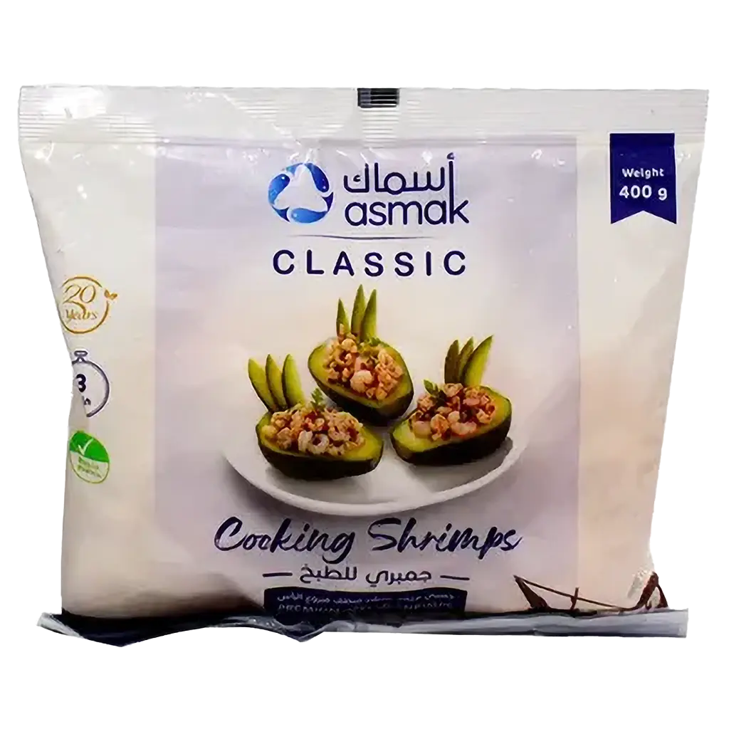 Asmak Cooking Shrimps Frozen 400 gm - view 1