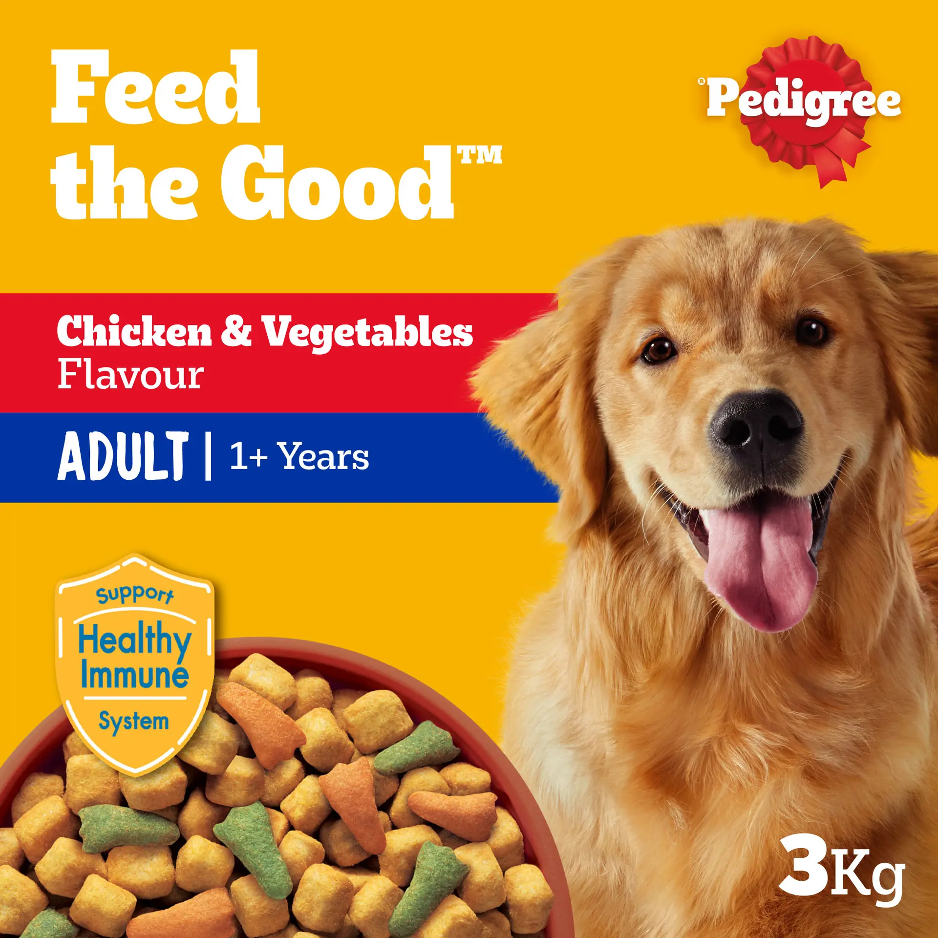 Pedigree Chicken and Vegetables 3 kg - view 5