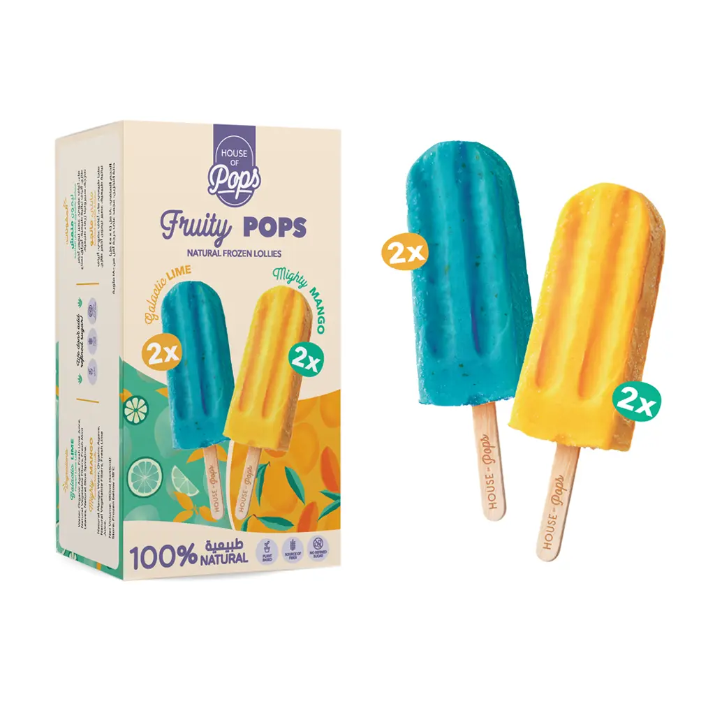 House Of Pops Ice Cream Fruity Mini 4 pcs 45 ml - view 2