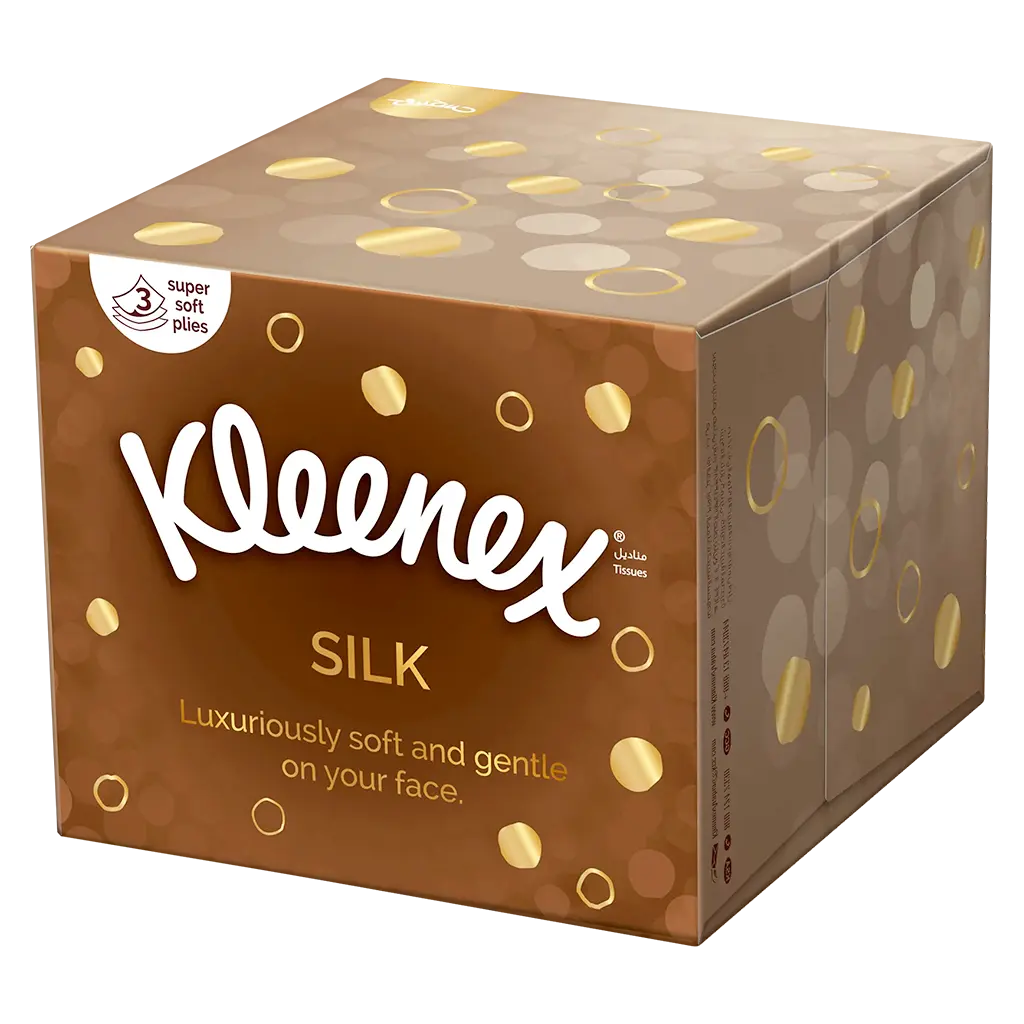 Kleenex Silk Cube Facial Tissue  50 Sheets - view 1