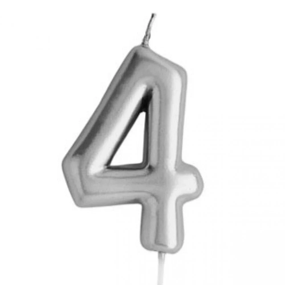 Silver Candle No  4