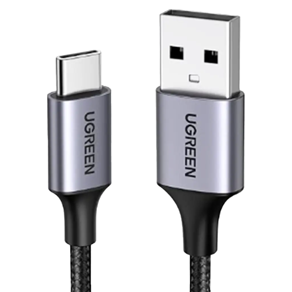 Ugreen Charging Cable USB C To USB 3 m Gray - view 1