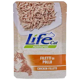 Lifecat Chicken  Fillet for Adult Cats   70 gm